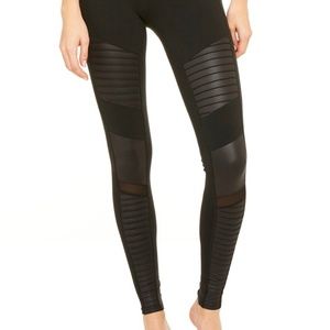 ALO Yoga Moto Leggings mid rise